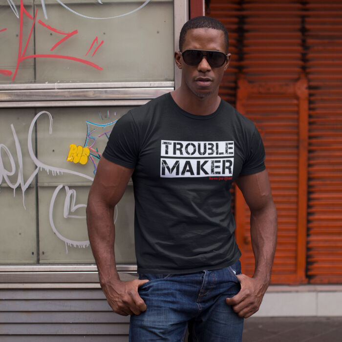 Trouble Maker Men's Tee Thumbnail