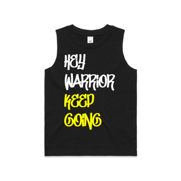Hey Warrior Kids Tank Thumbnail