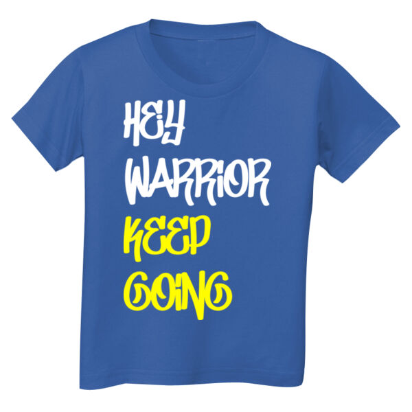 Hey Warrior Toddler Tee Thumbnail