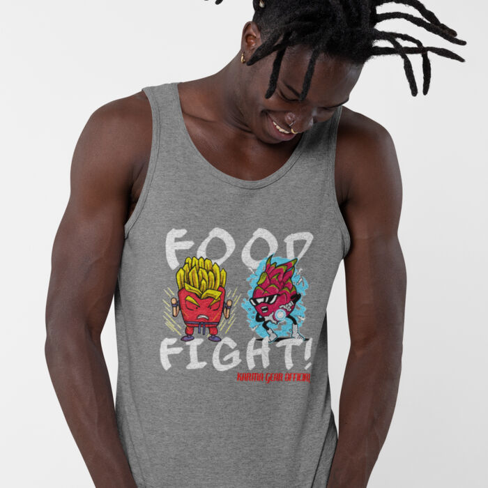 Food Fight Men's Tank Thumbnail