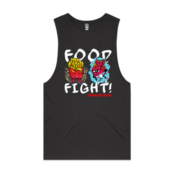 Food Fight Unisex Muscle Tank Thumbnail