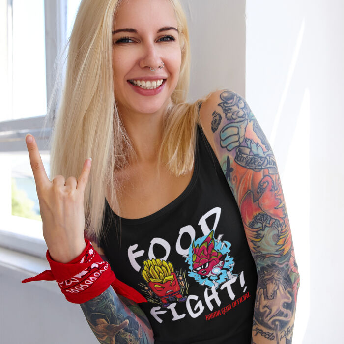 Food Fight Women's Tank Thumbnail